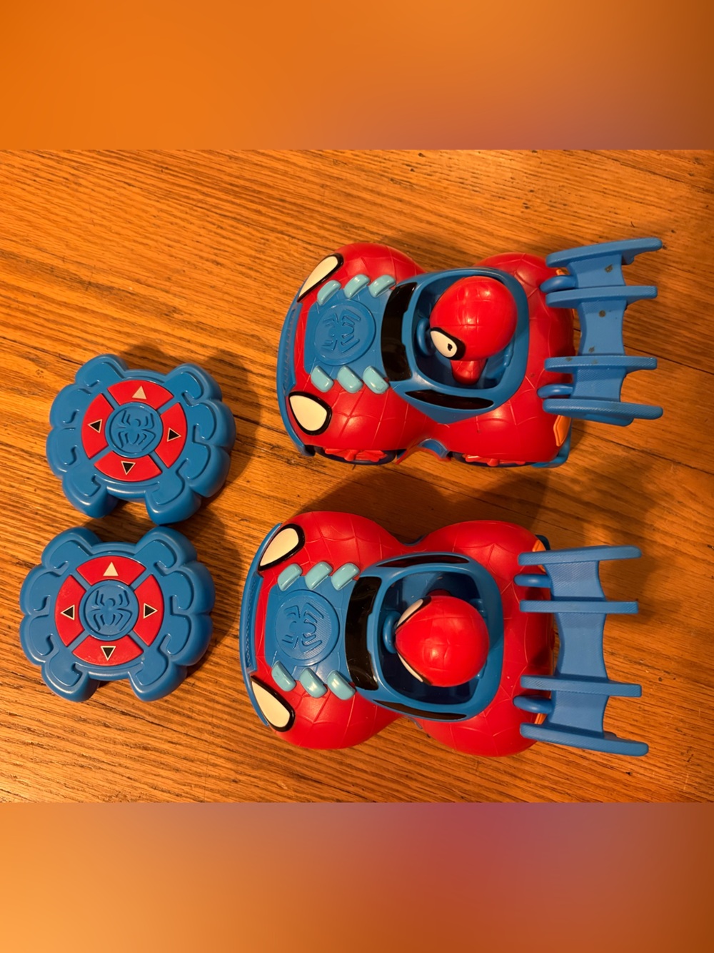 Disney Spider-Man remote cars